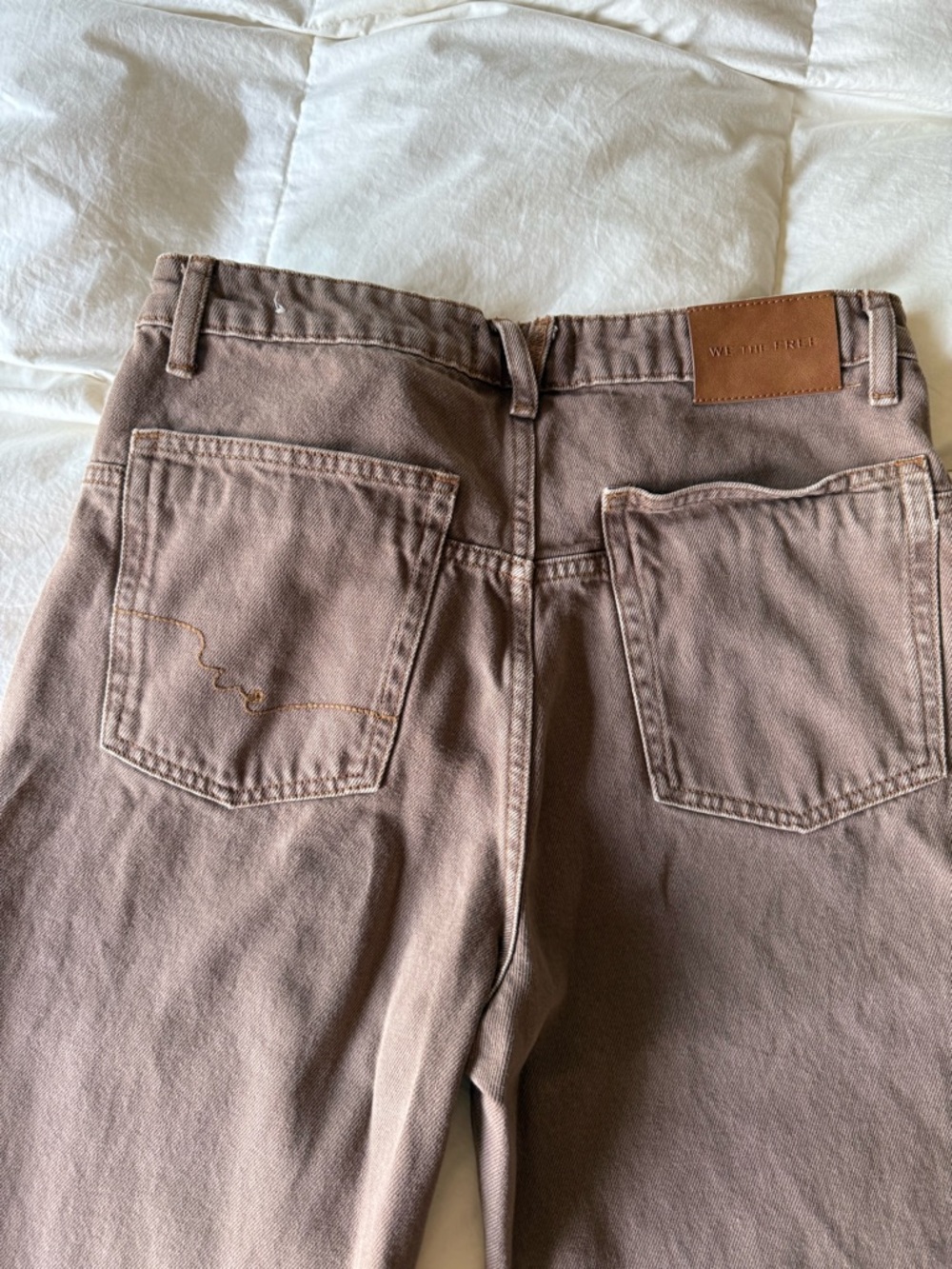 We The Free Free People Deep Trance in chocolate mousse . Size 27. Perfect. - Picture 5 of 9